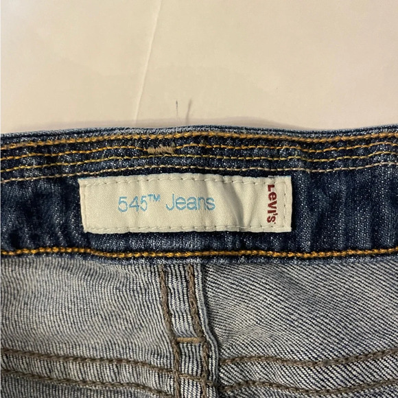Levi’s 545 Jeans denim Capri size 10 - Picture 4 of 5